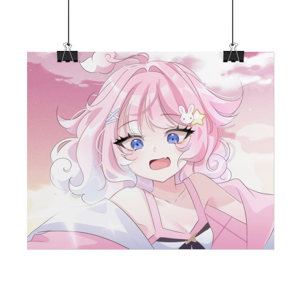 NyoomiePiyu Pink Sky Poster