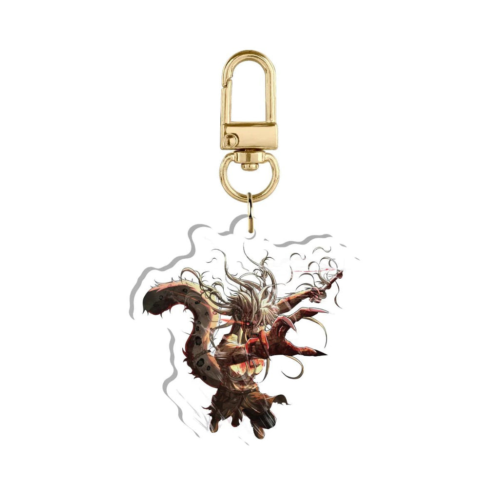 yukurivt "Fighting Stance" Keychain - KatDragonz