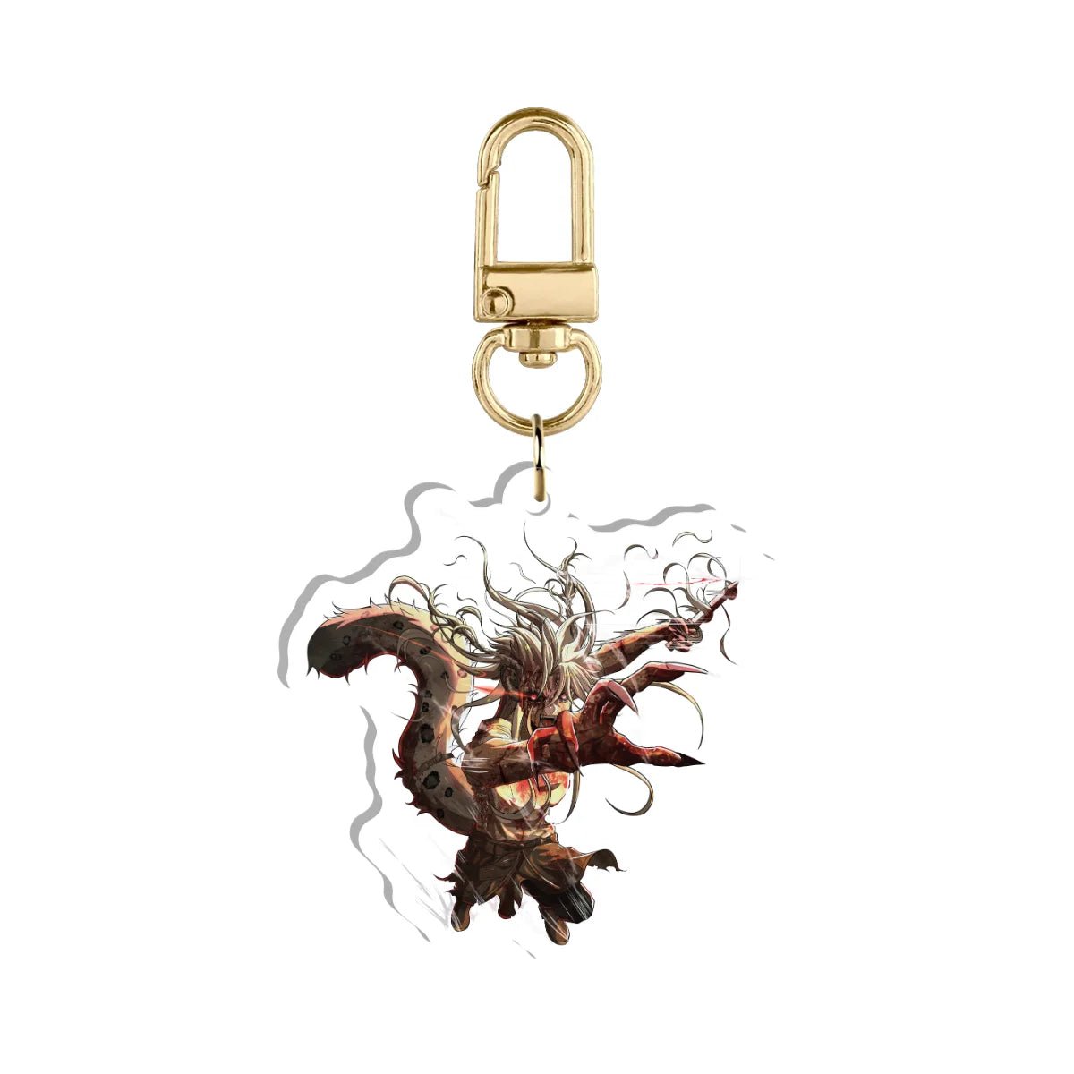 yukurivt "Fighting Stance" Keychain - KatDragonz