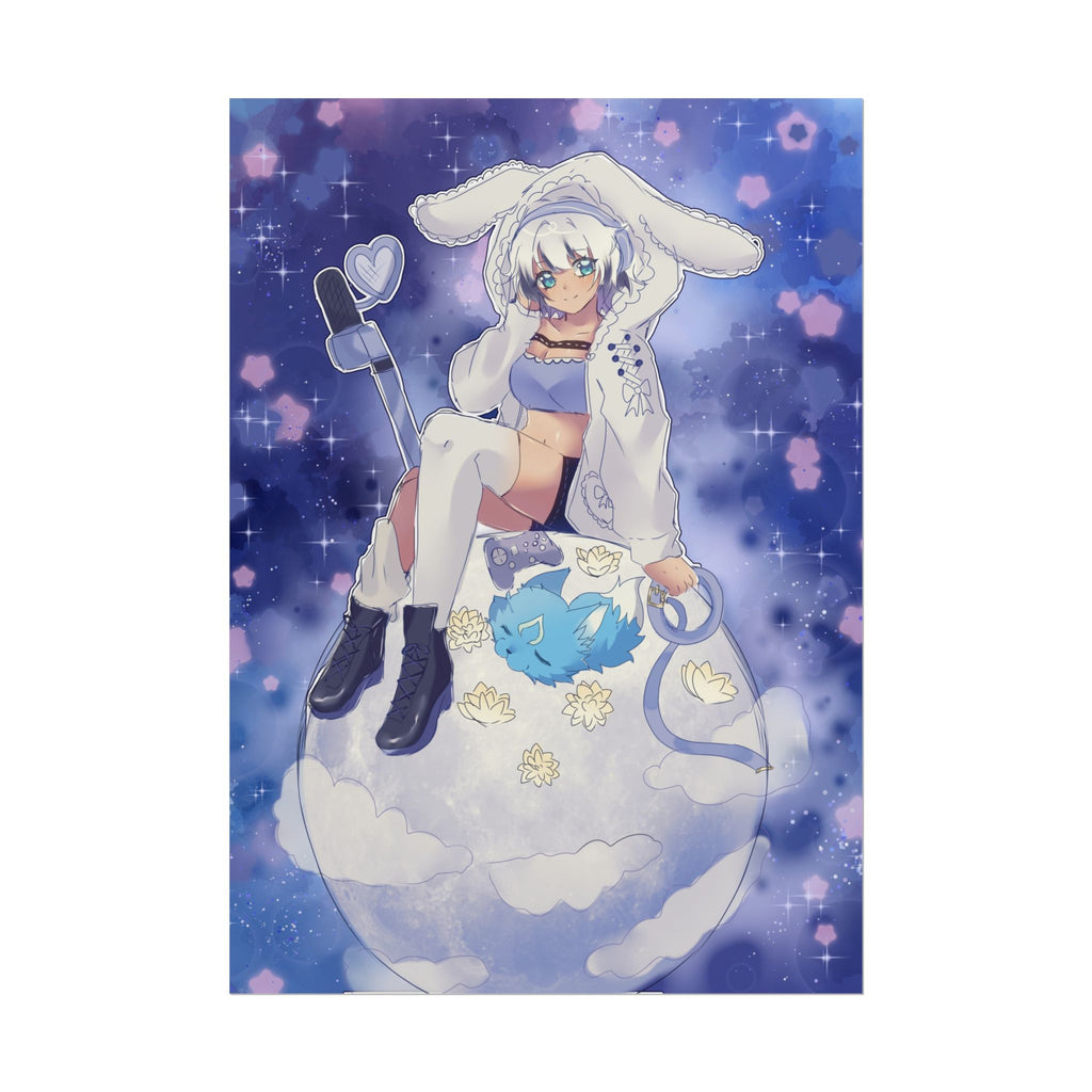 AshenMei Moon Poster