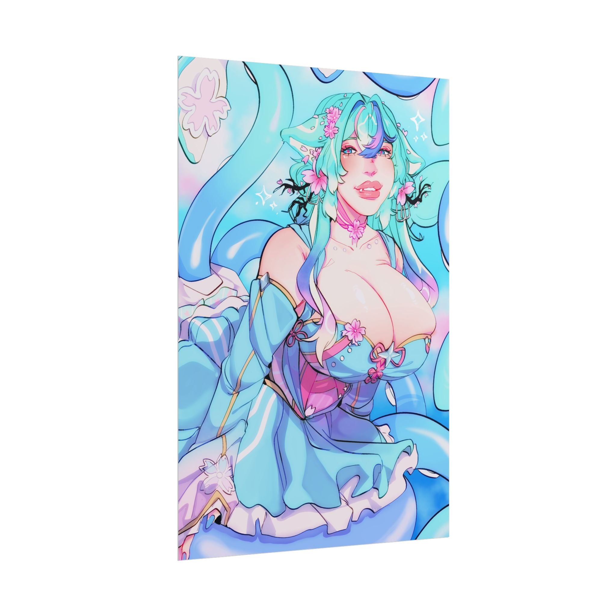 Eggie Weggie "Blossom Tide" Poster