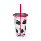 XXNerfy "Sipping on Something Sinister" Acrylic Tumbler