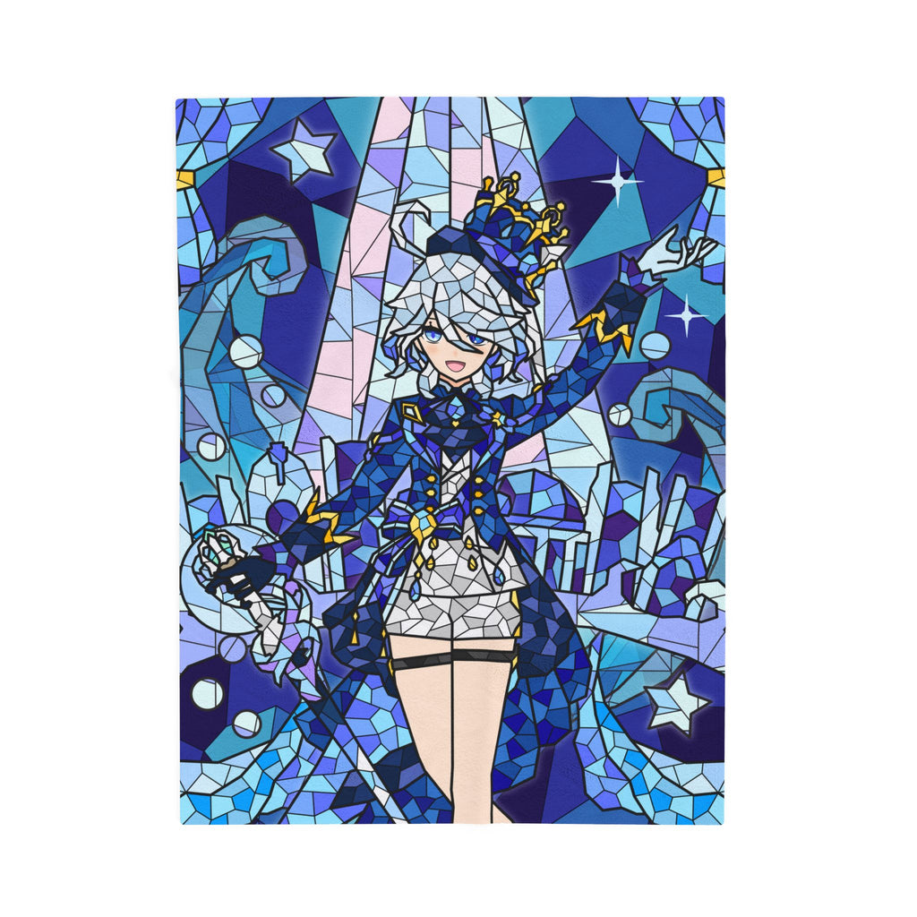 Furina Plush Throw Blanket