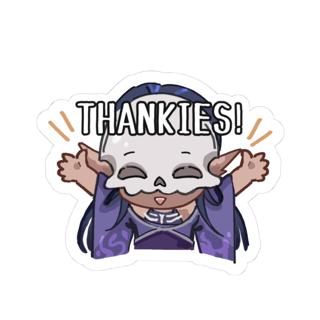 mourningvenus "Thankies" Sticker