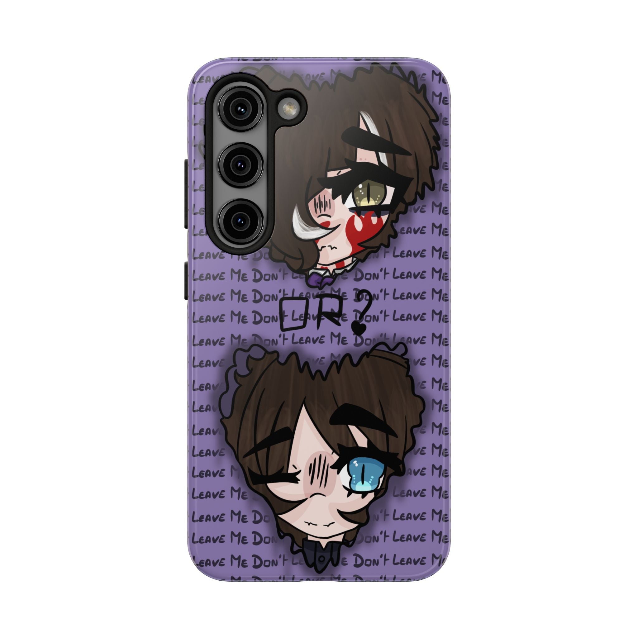 Renée Lysobore "Me or Them" Phone Case