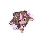 Flowers TiramisuBunny Sticker