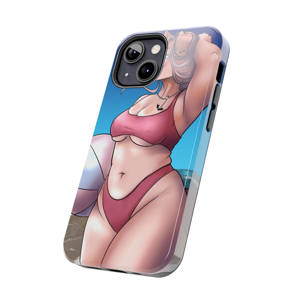 Luna Rainn "Beach Pup" Tough Phone Case