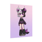 Axolpuff "Evil Axol Chibi" Poster