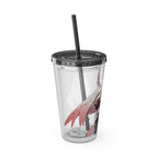 LunarTyr "Midnight Bloom" Tumbler