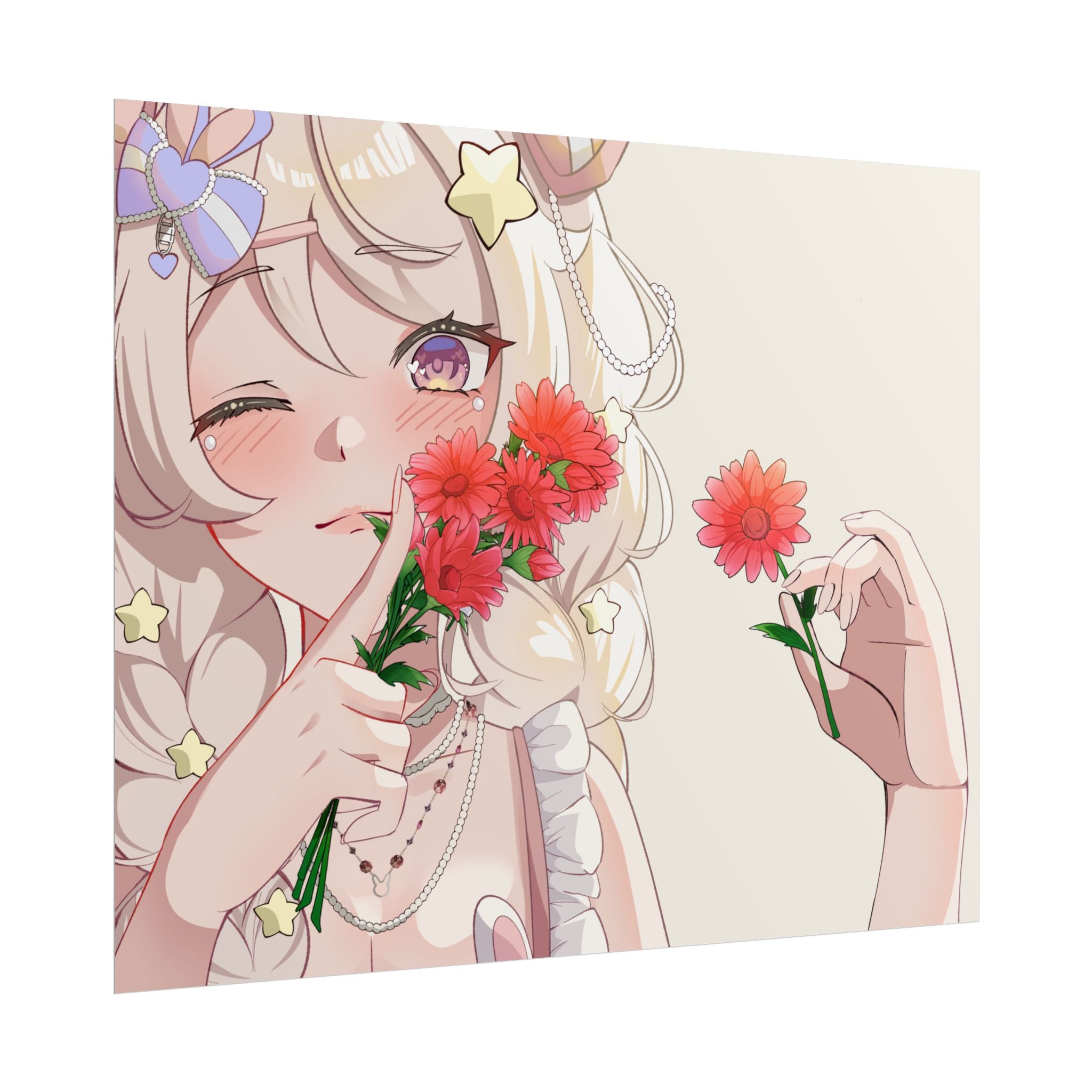 MoonBugVT "Flower For You" Poster