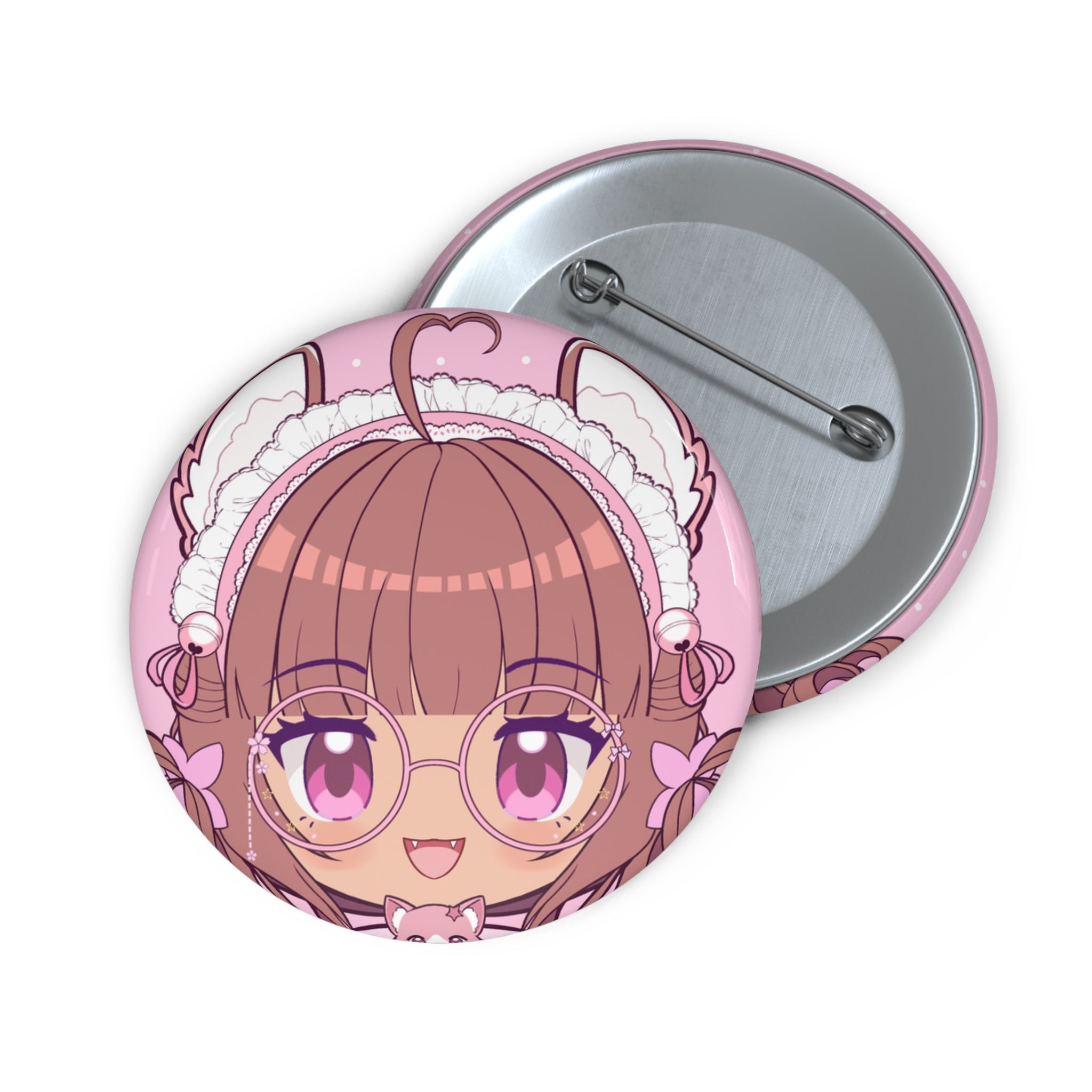 Momoka "Chibi" Button Pin