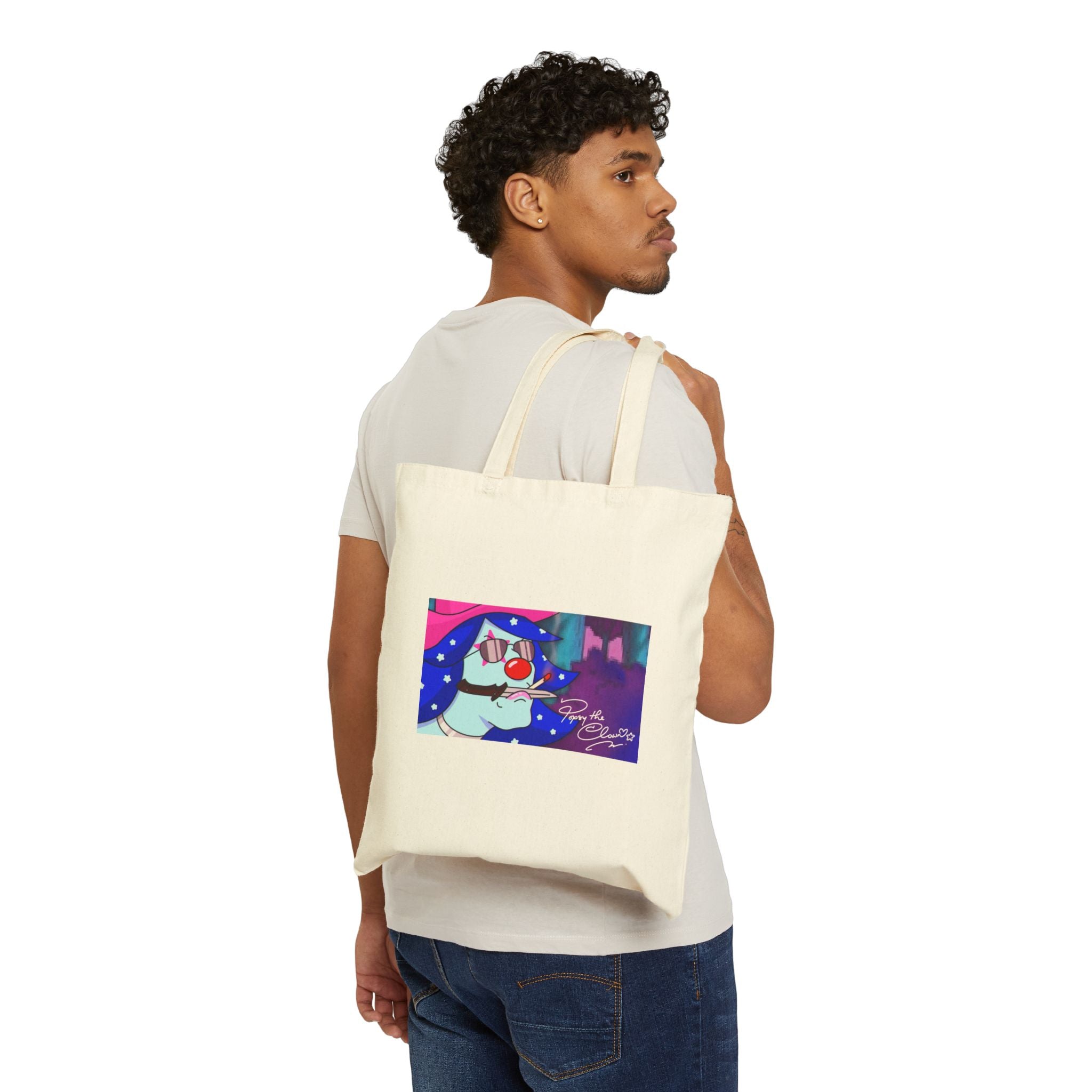 PopsyTheClown "No Clownin' Around" Totebag