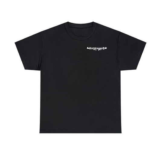 KatDragonz Simple White Logo T-Shirt
