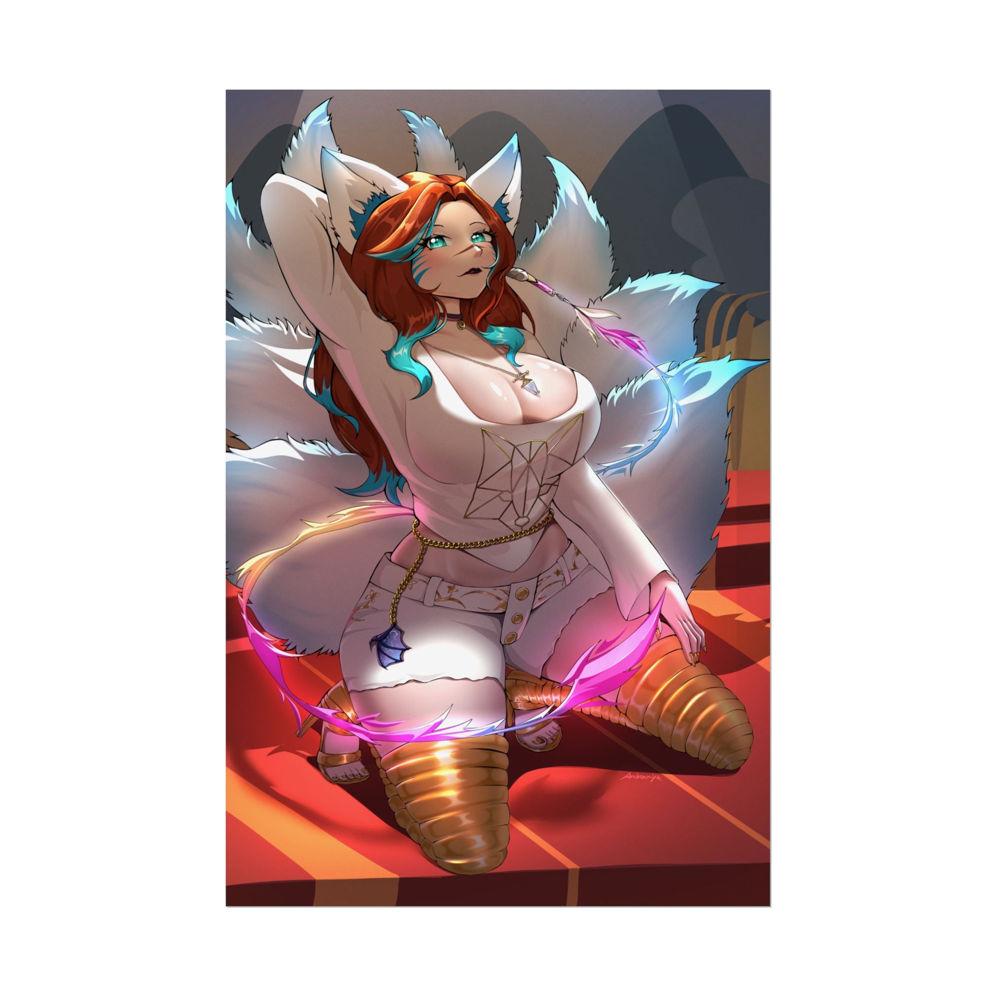 Luna Fujimaru "Radiant Vixen" Poster