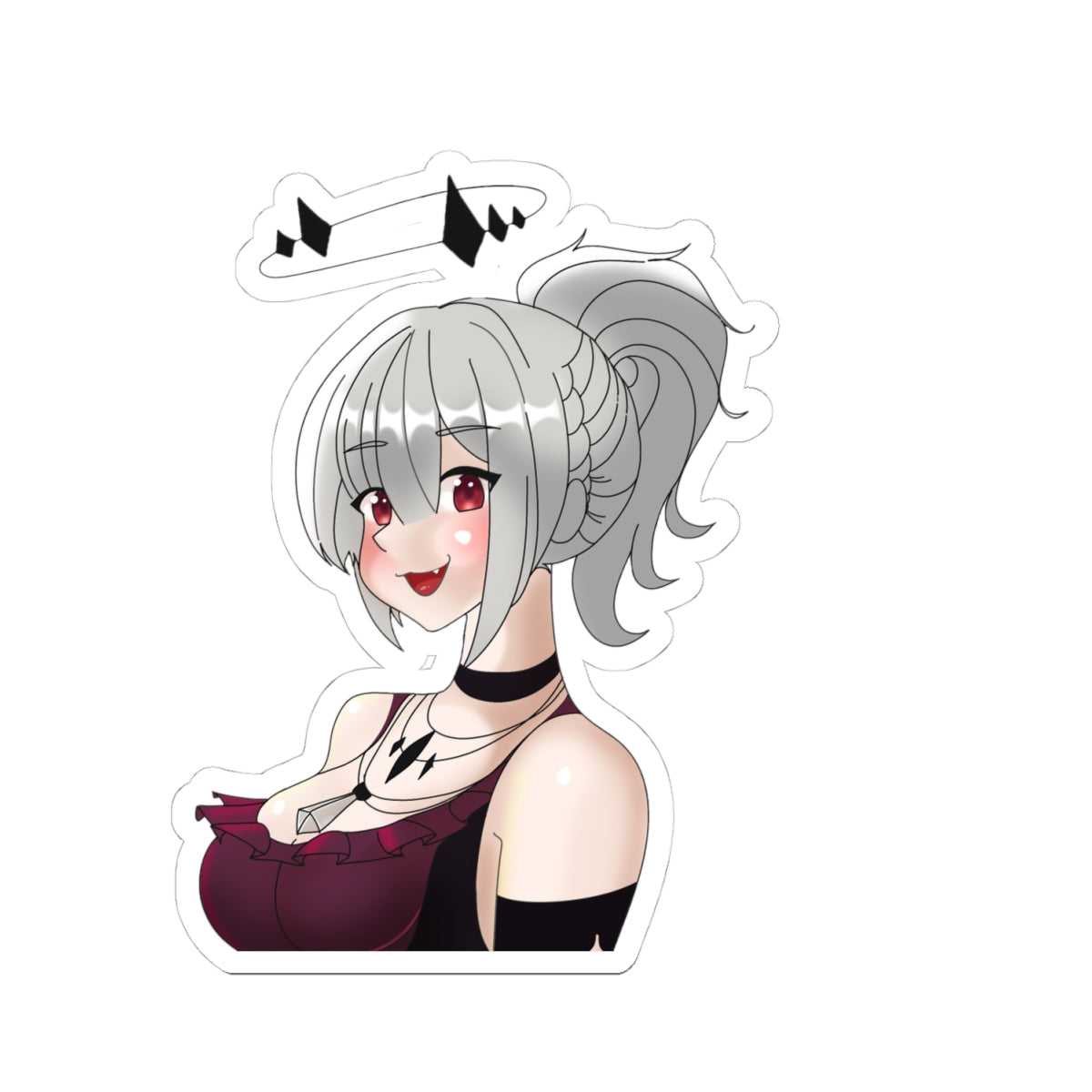 Ezra The Fallen "Smile" Sticker