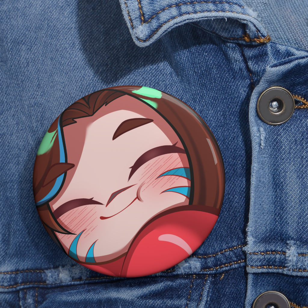 Luna Fujimaru "Love" Pin Button