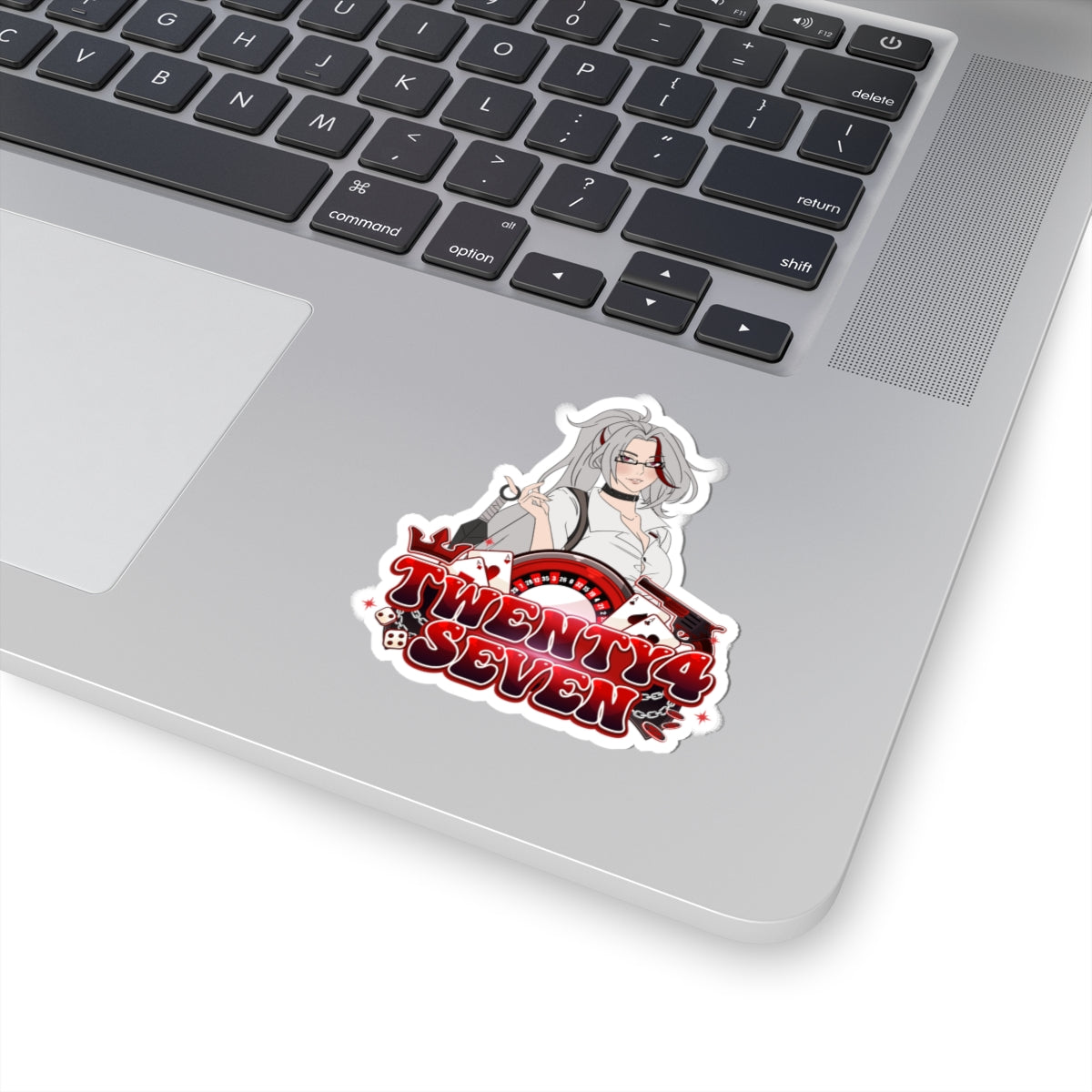 Kaeru Chibiana Logo Sticker