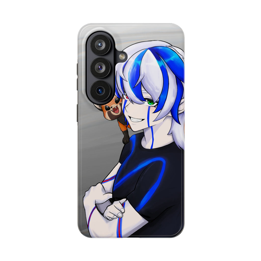 Ray Xash "Red Panda Companion" Phone Case