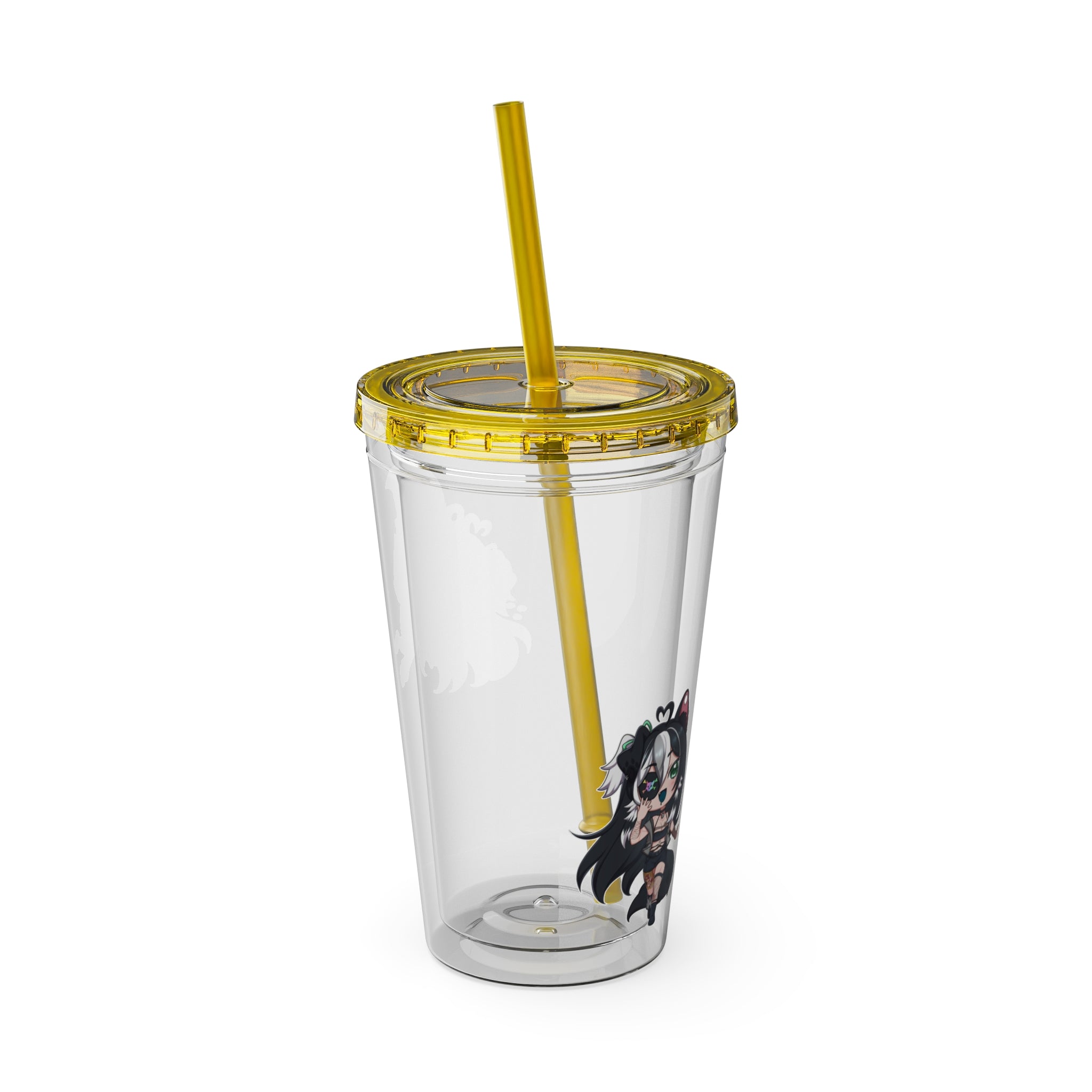 dognamedKats "Chibi Friends" Acrylic Tumbler