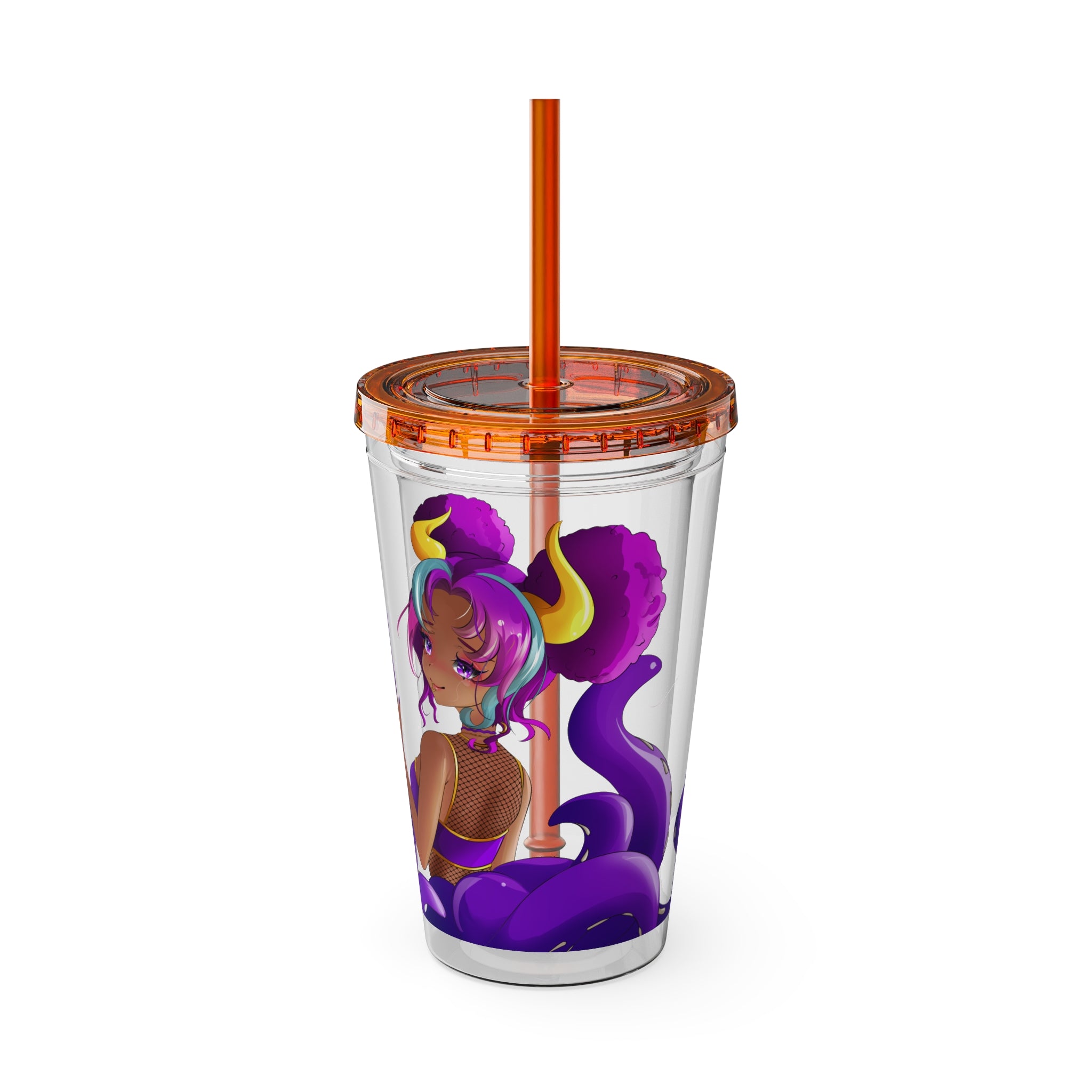 ThirsTeeWitch "Tentacle" Acrylic Tumbler
