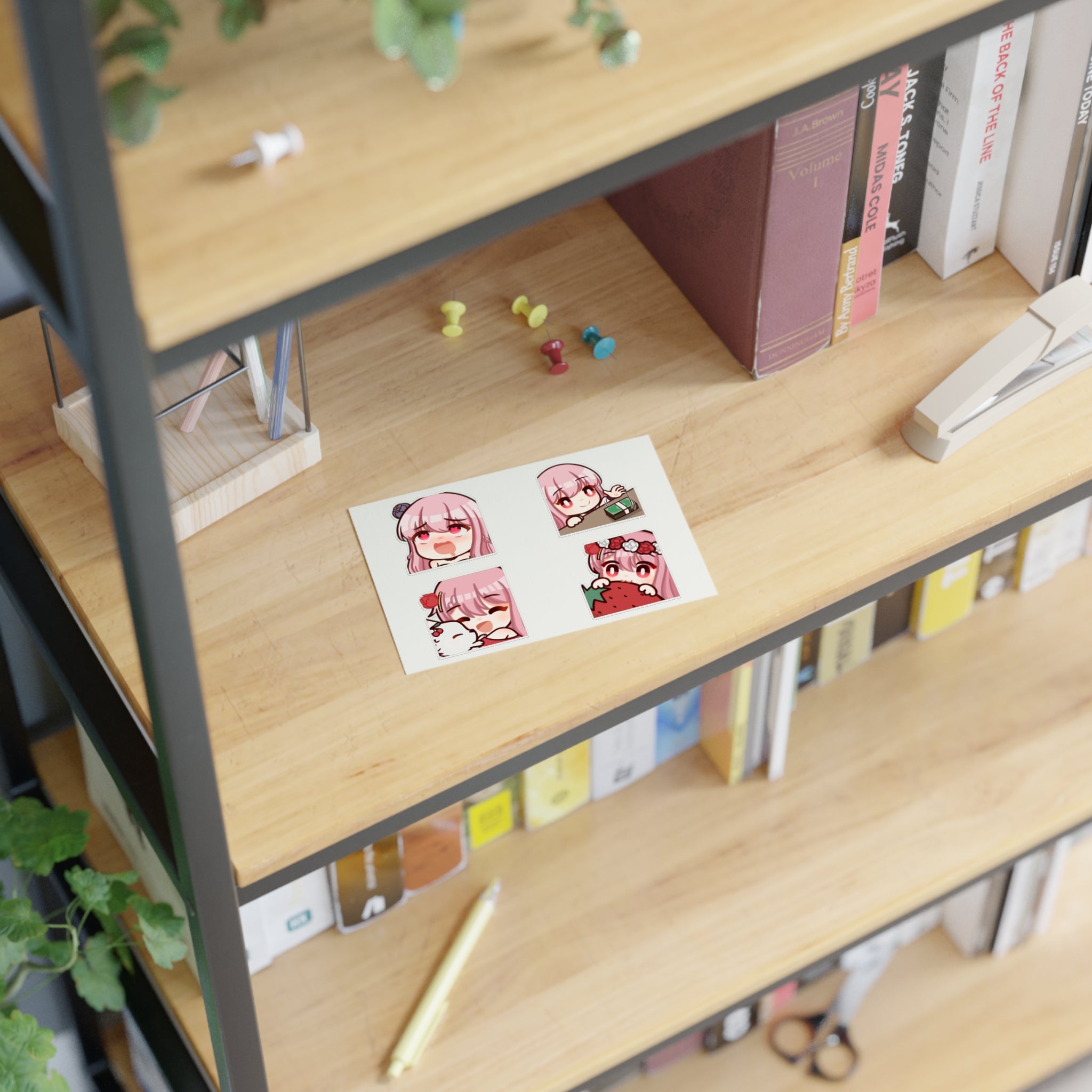 HanamiMomo Sticker Sheet