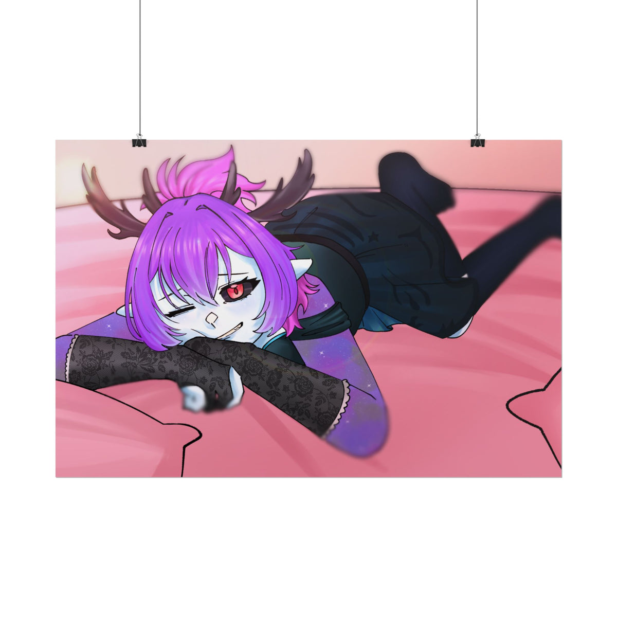 NosAsrai "Laying Down" Poster