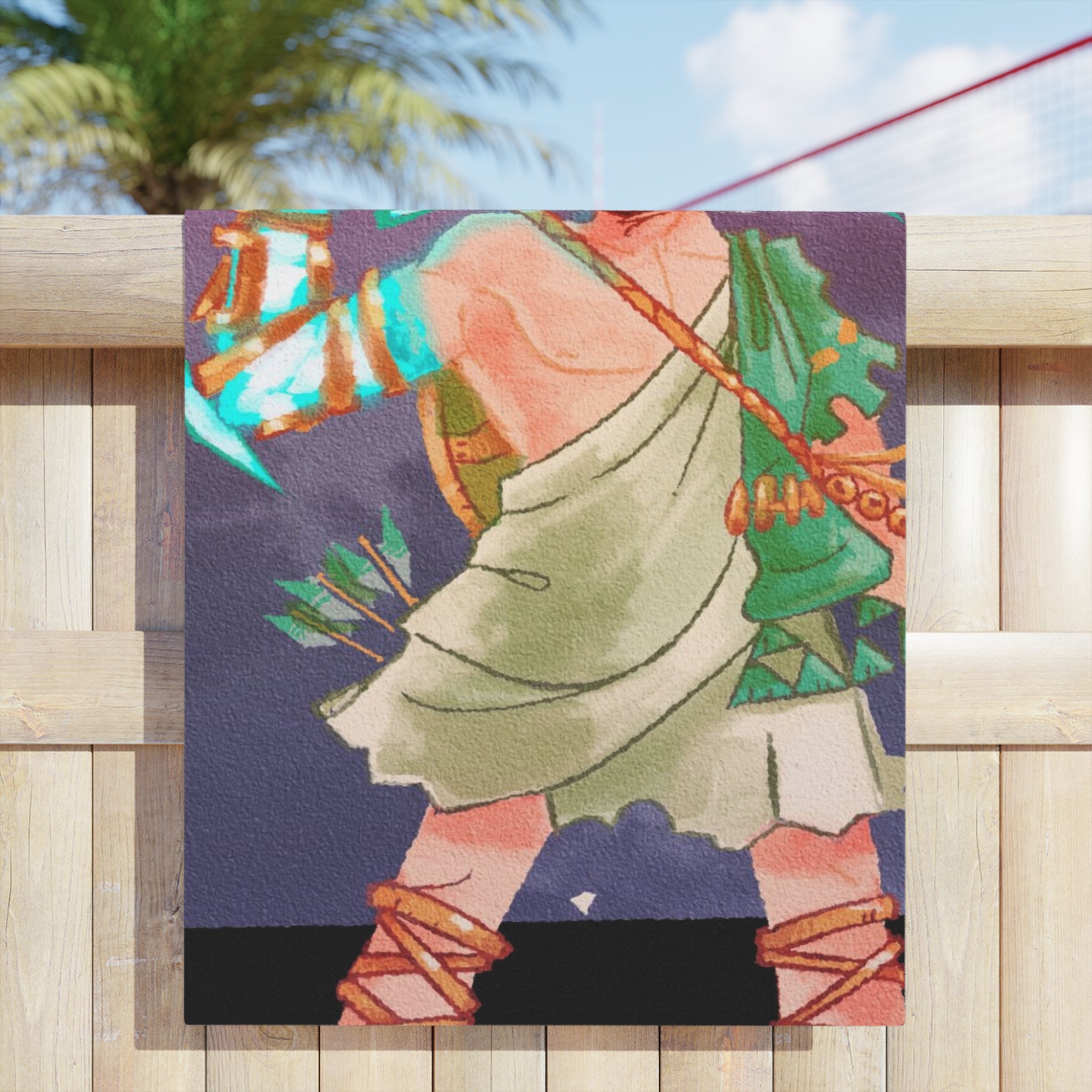Typhon "Unprecedented Aura" Beach Towel