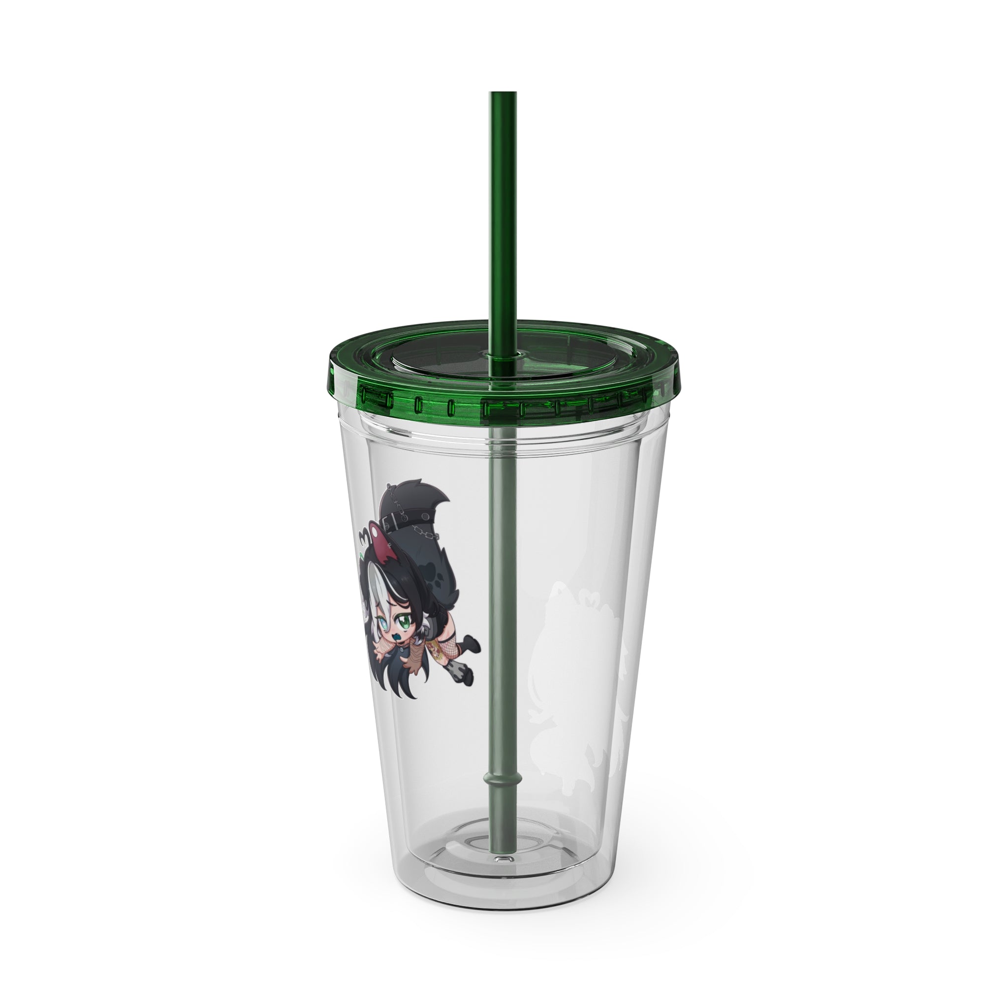 dognamedKats "Chibi Friends" Acrylic Tumbler