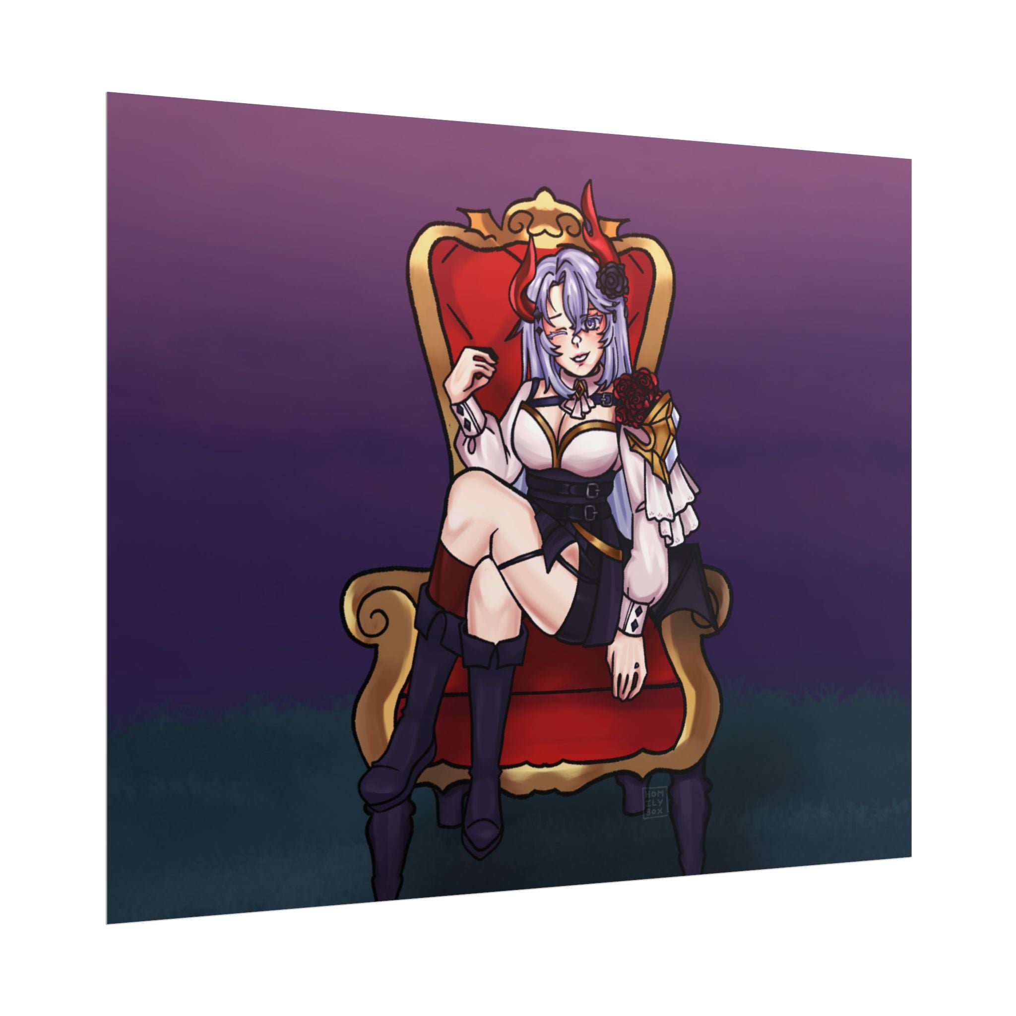 Velorina "Throne" Poster