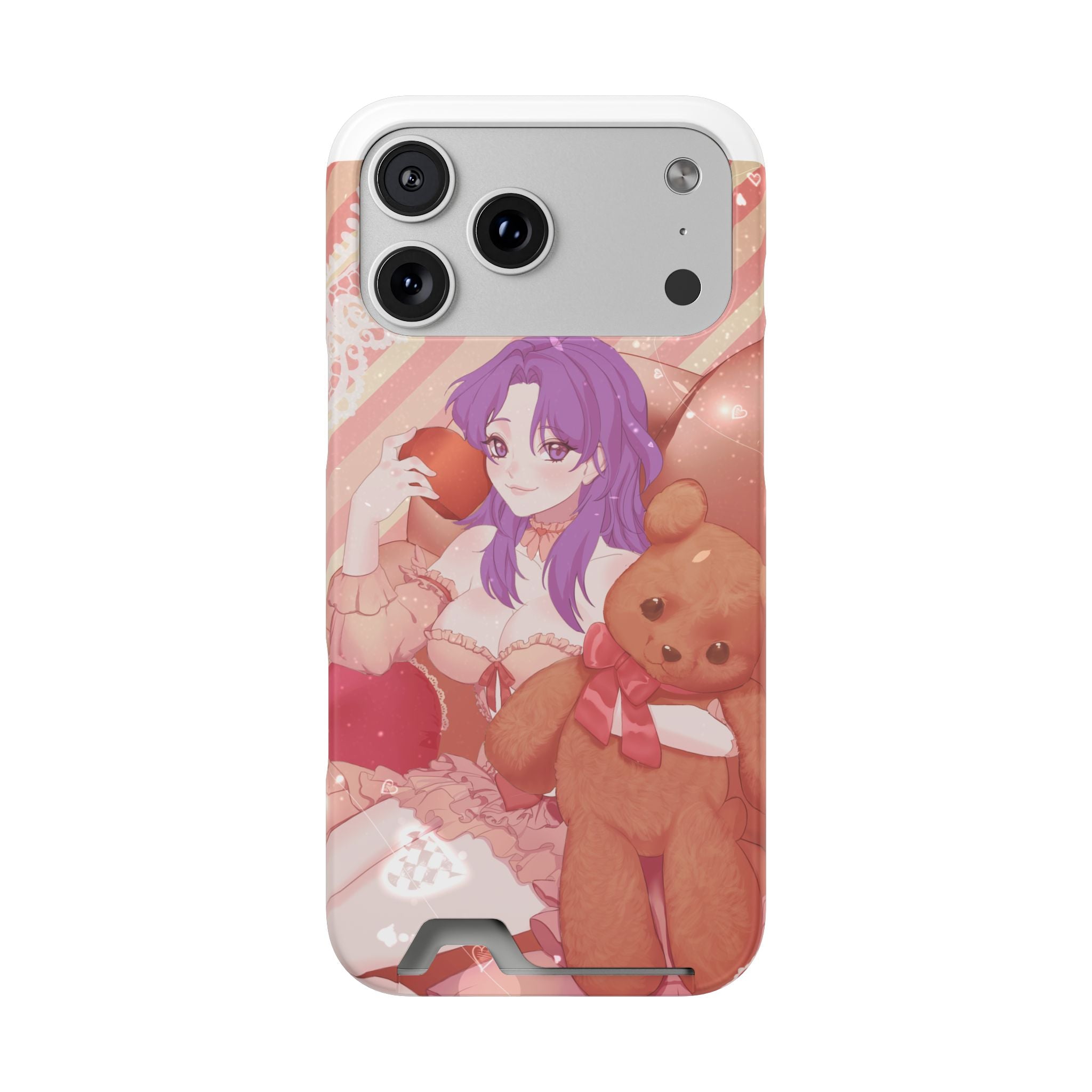 Angelica Phone Case With Card Holder