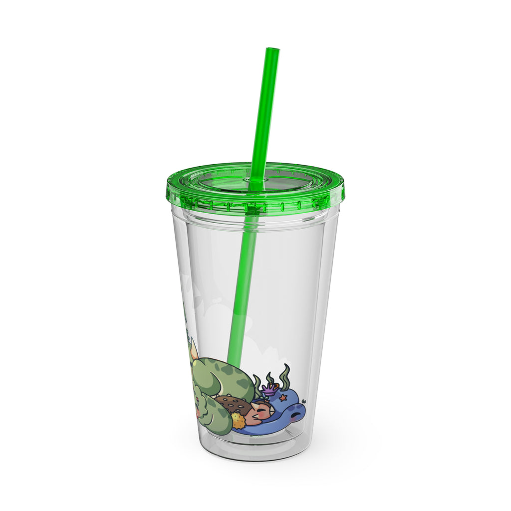 DinoSpr0ut "Family Nap" Tumbler