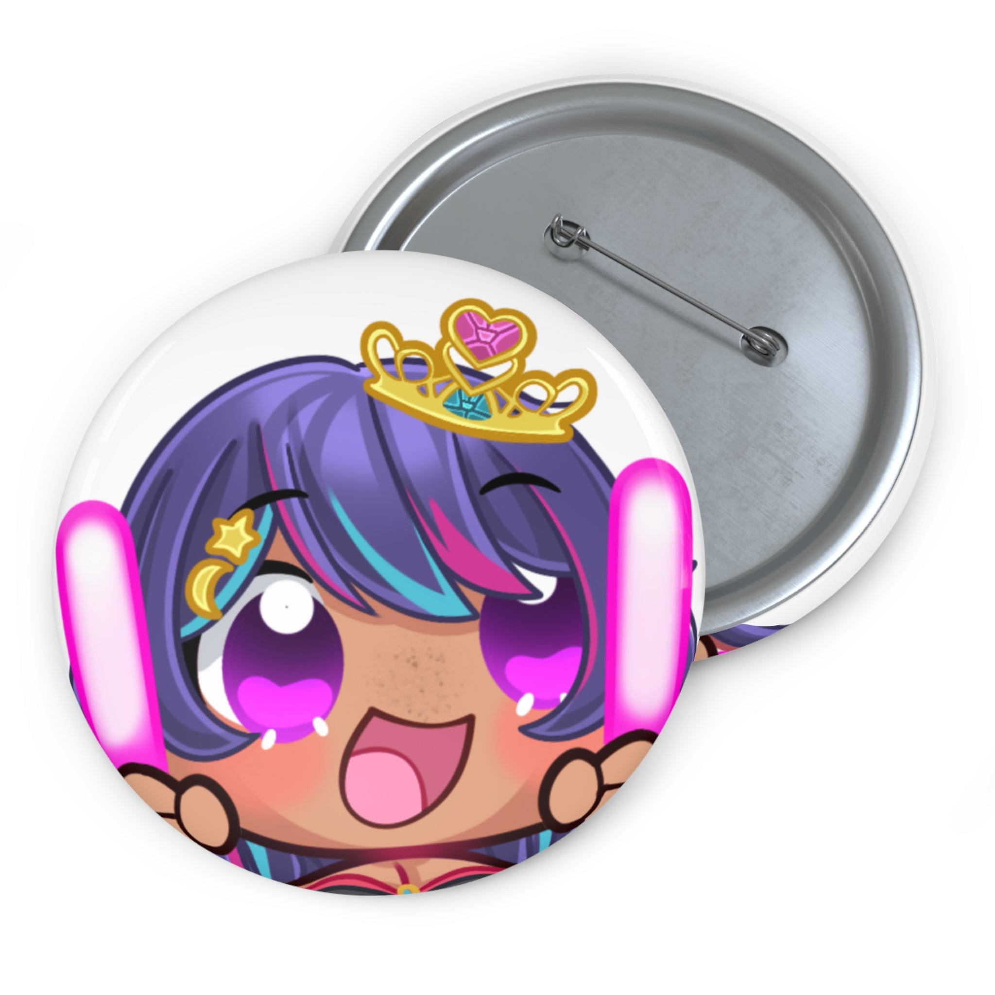 LopiLuna "Wotaegi" Button Pin