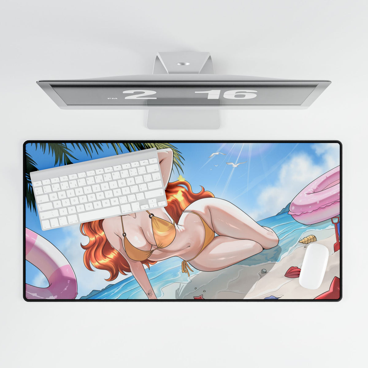 AzureBay "Summer Thriving" XL Plus Deskmat