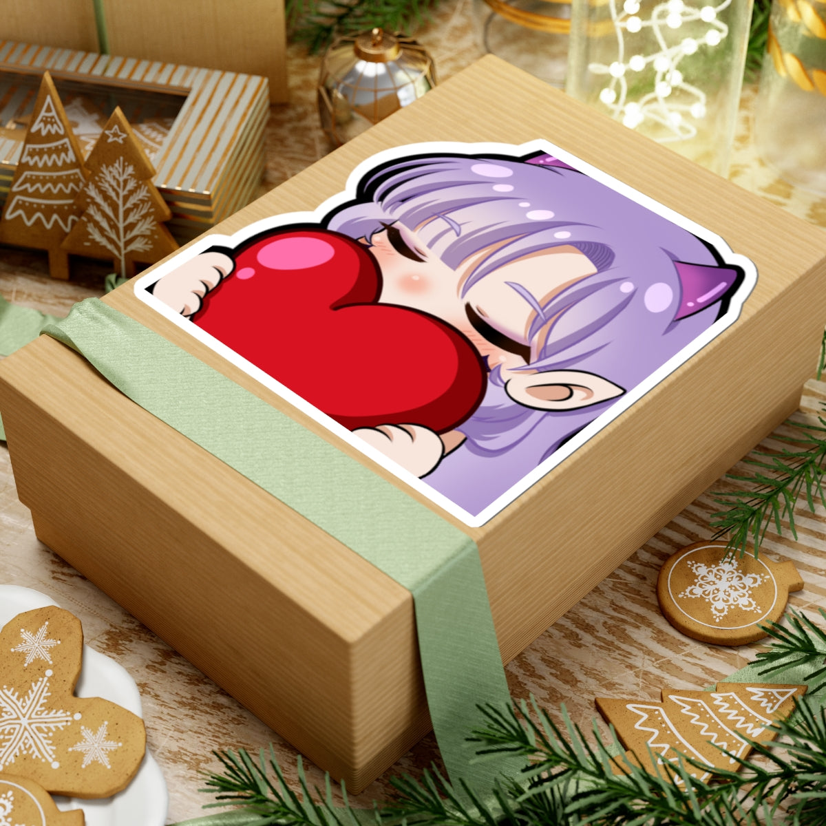 BasicallyVal "Heart" Sticker