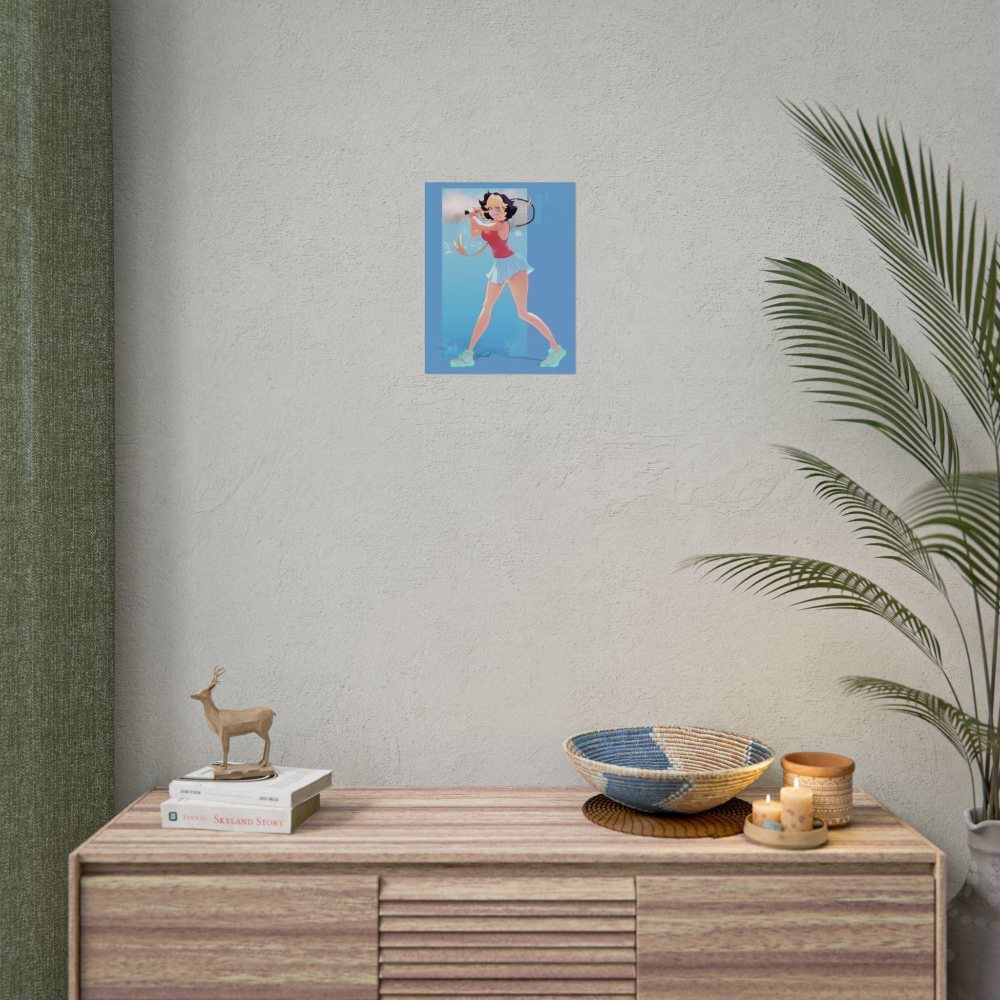 Meruccubi Tennis Poster