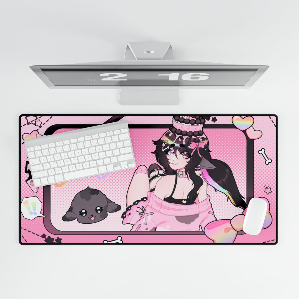 YorkiTeabagz XL Plus Deskmat