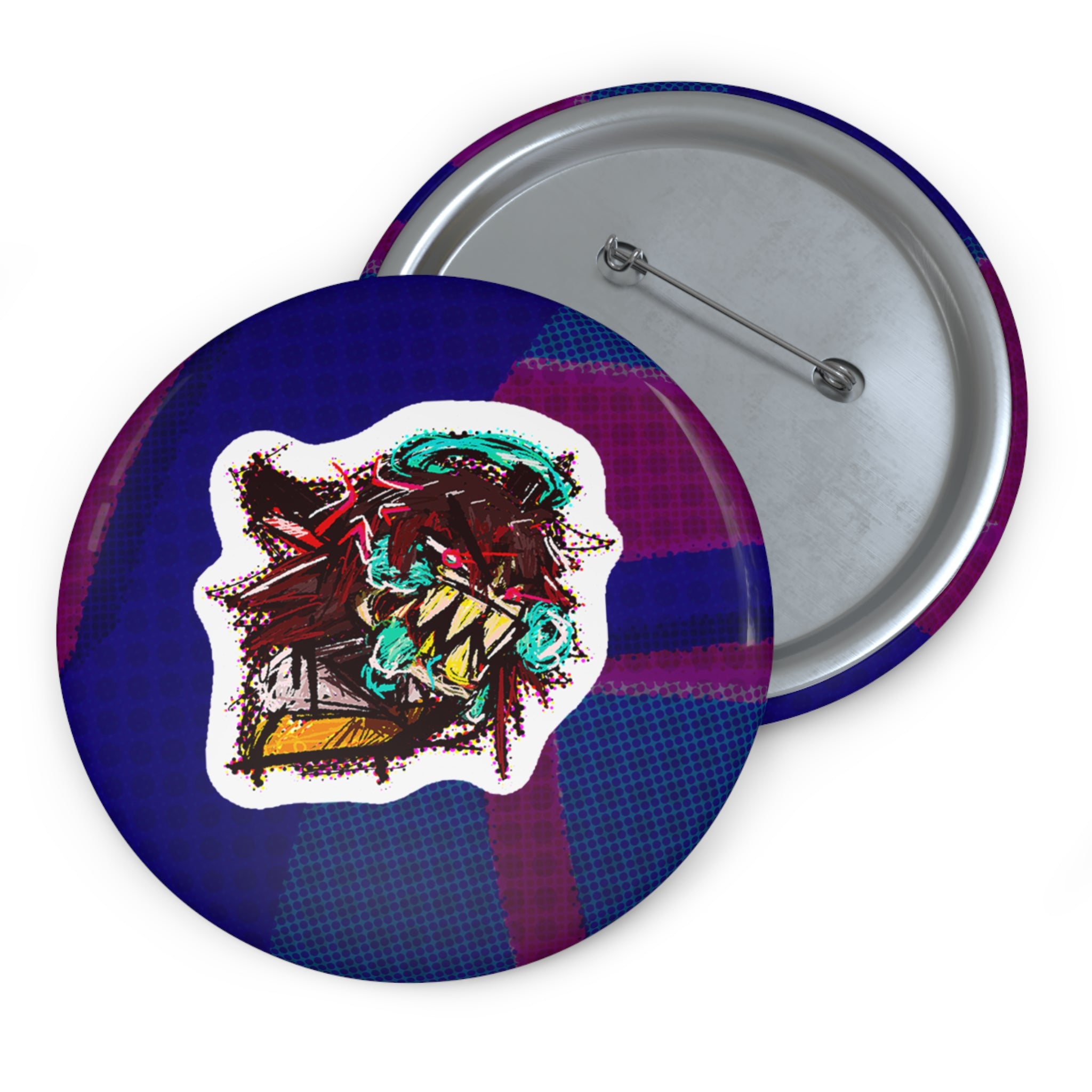 ZieglerByte "Gnashing" Button Pin