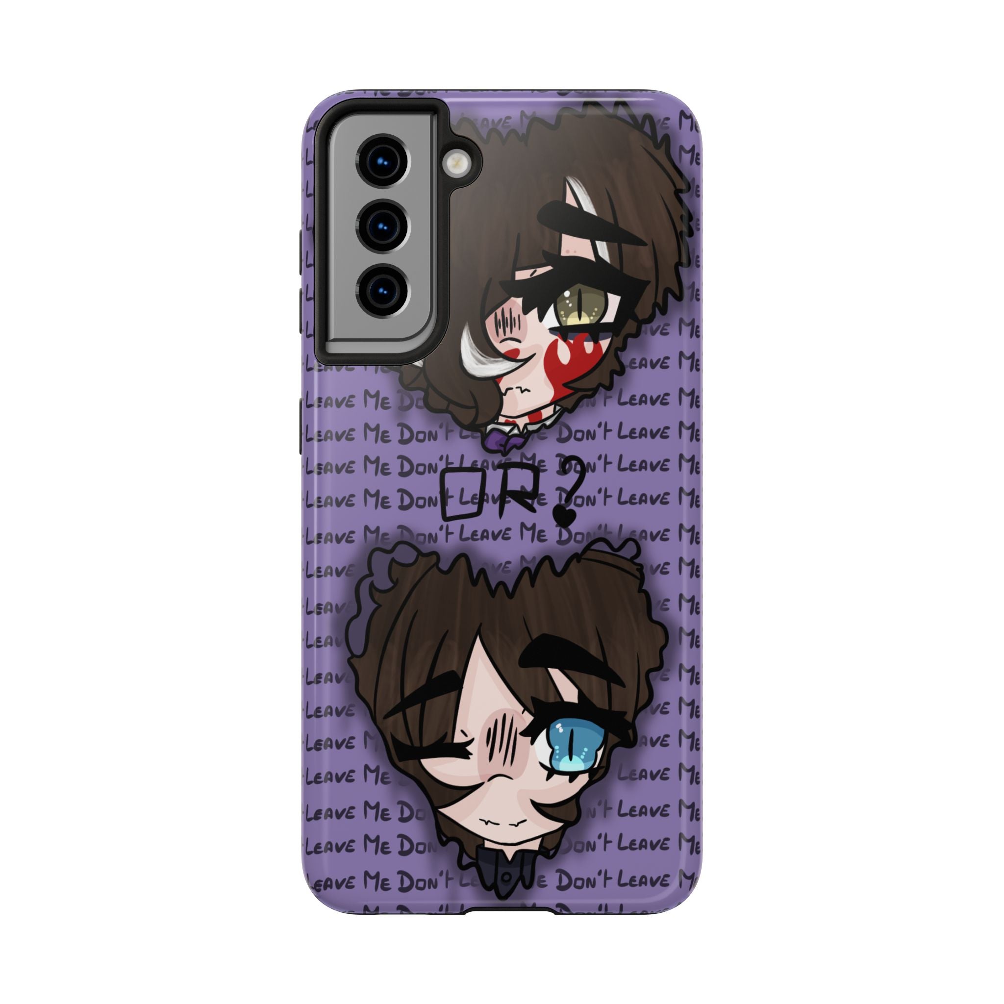 Renée Lysobore "Me or Them" Phone Case