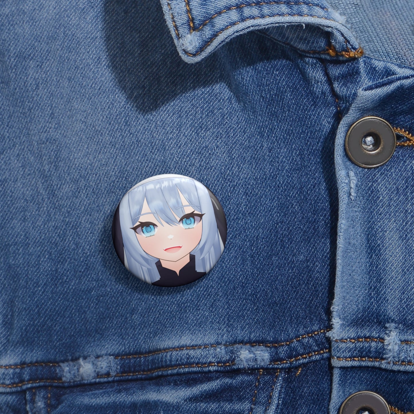 hi2chan "Stare" Button Pin