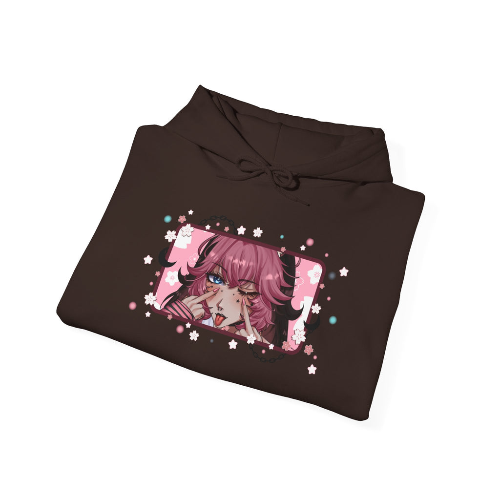 Solace Plum Colored "Blep" Designer Hoodie