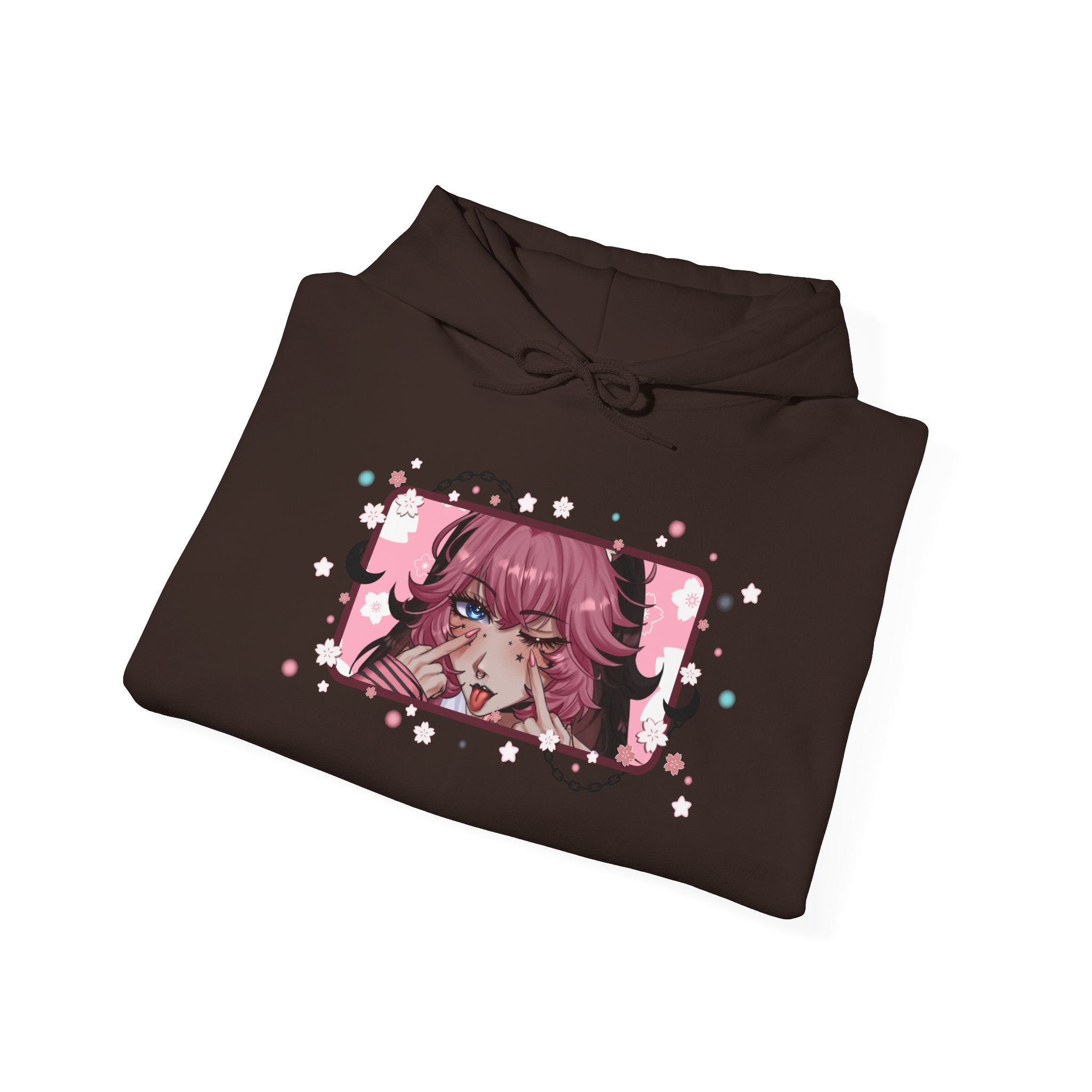 Solace Plum Colored "Blep" Designer Hoodie