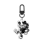 Bittles "Sharp Grin" Double-Sided Keychain