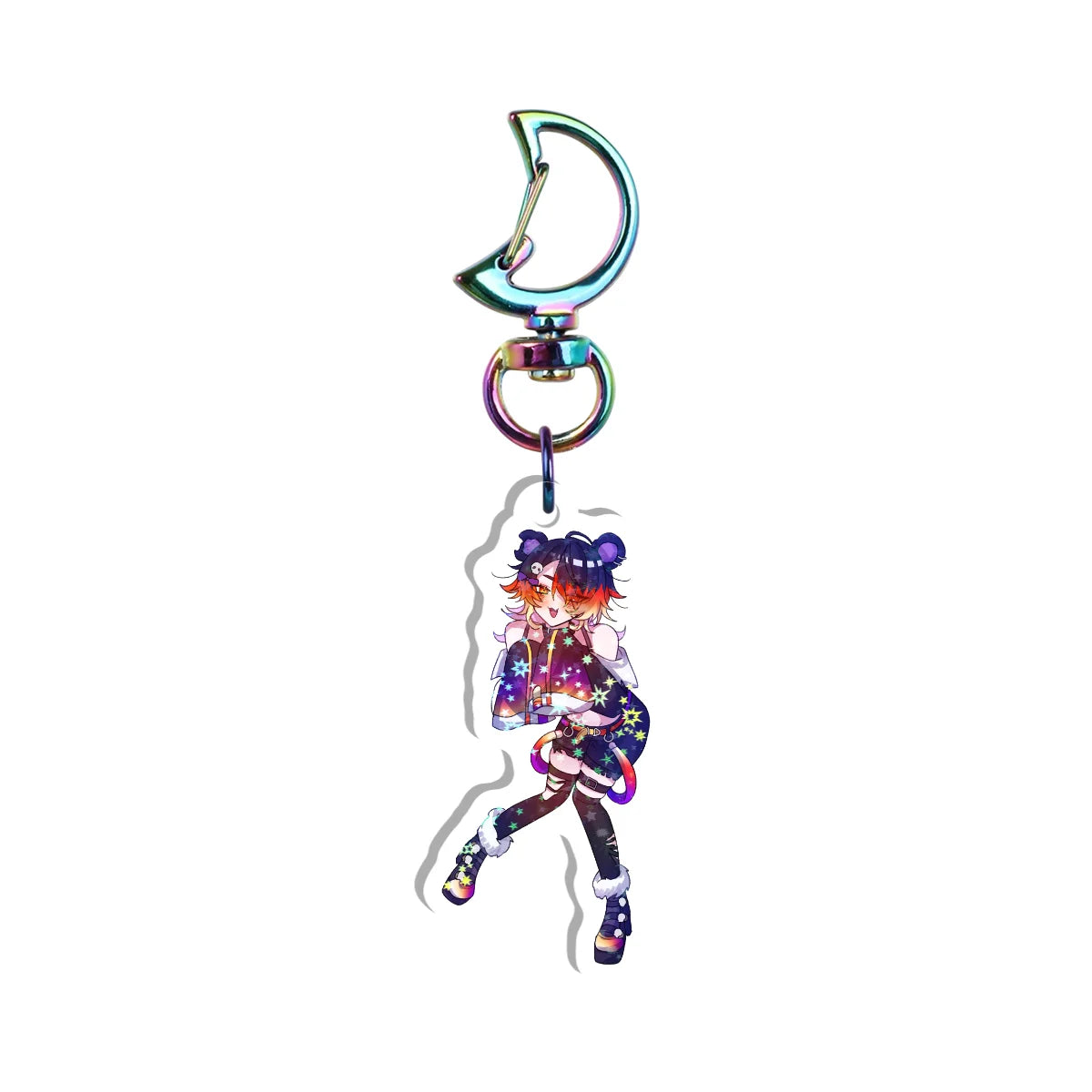 TakeVT "Cutesy Pose" Holographic Keychain