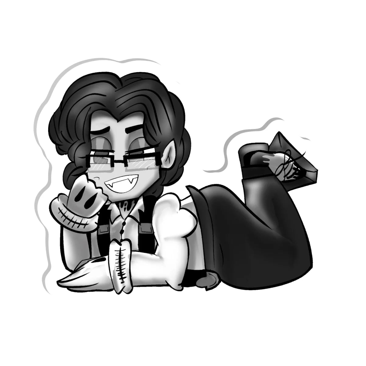 Dr. Memento "Seductive Pose" Pin