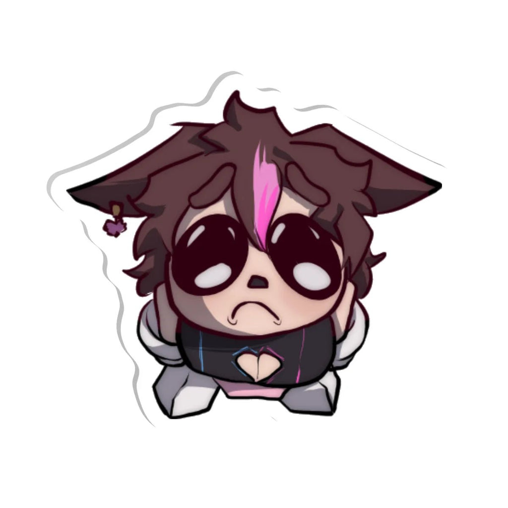 Neppix "Pleading" Acrylic Pin - KatDragonz
