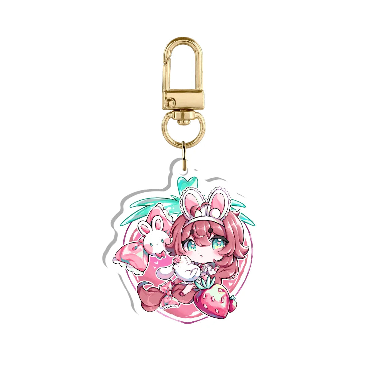 Hebe "Tropical Bunny" Keychain