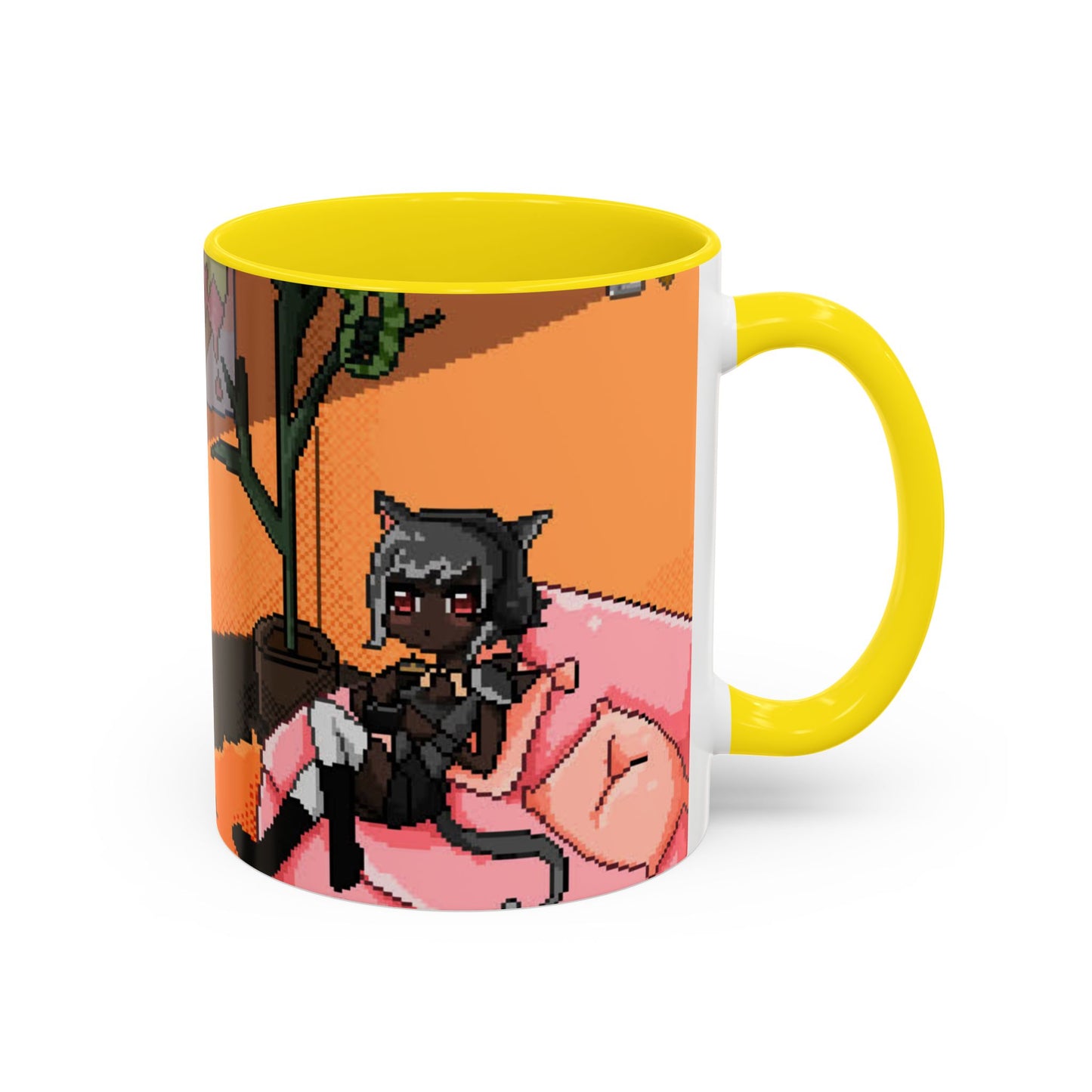 Aeverie Late Night Gaming Pixel Mug