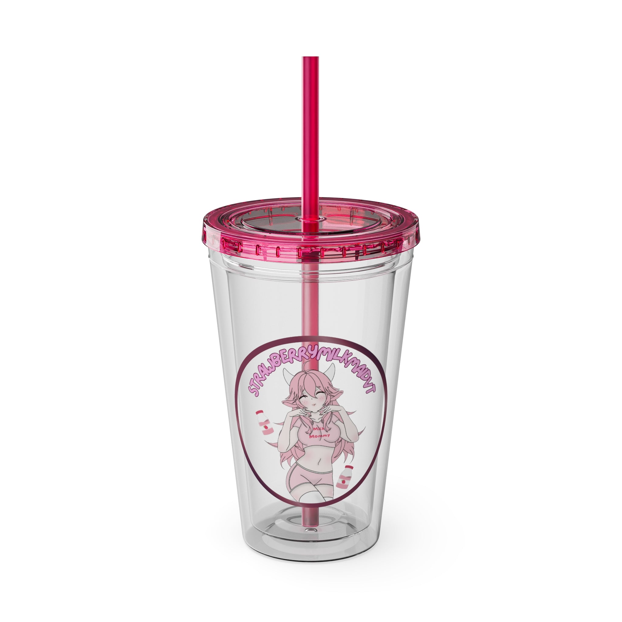 StrawberryMilkMaid "Logo Pose" Tumbler