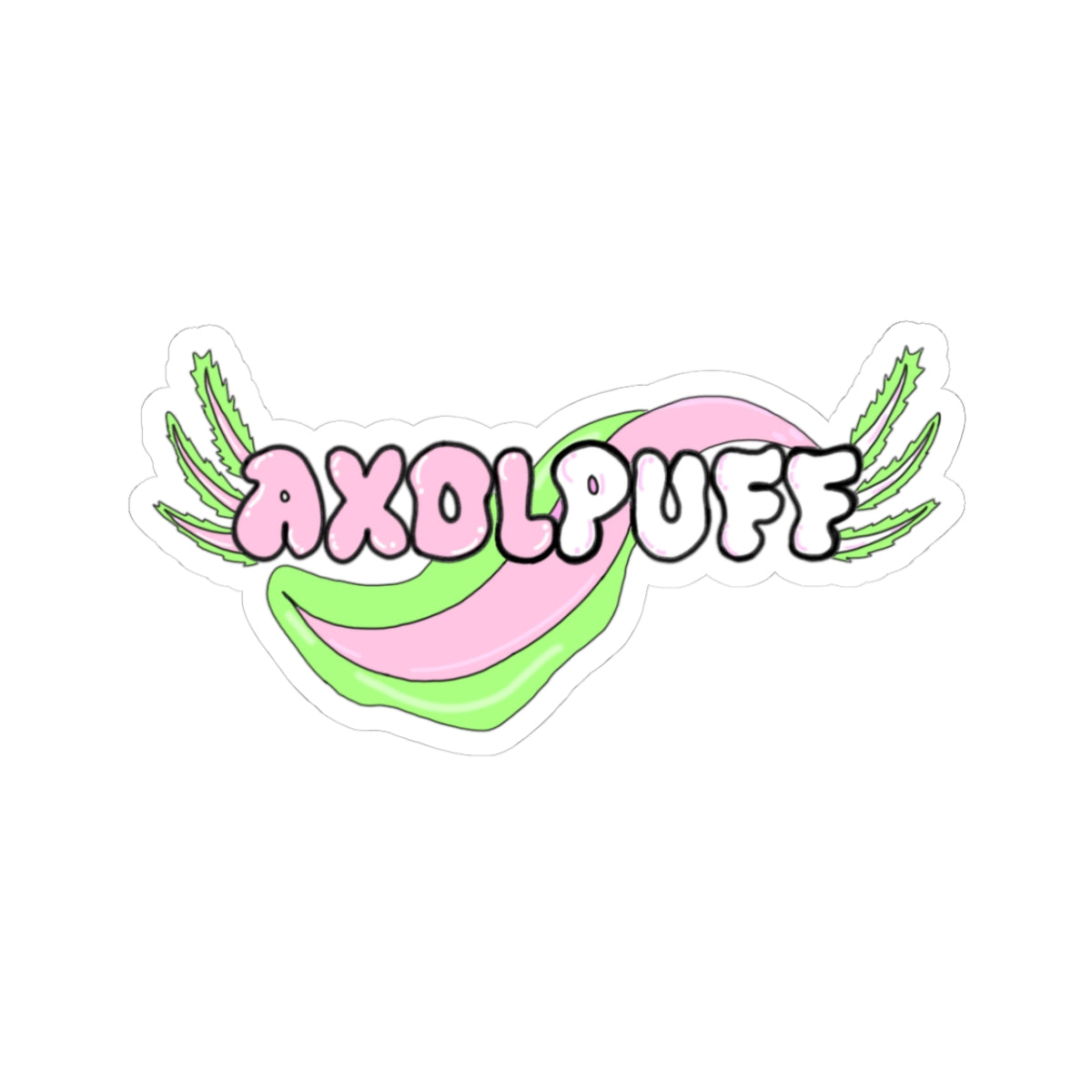 Axolpuff "Logo" Sticker