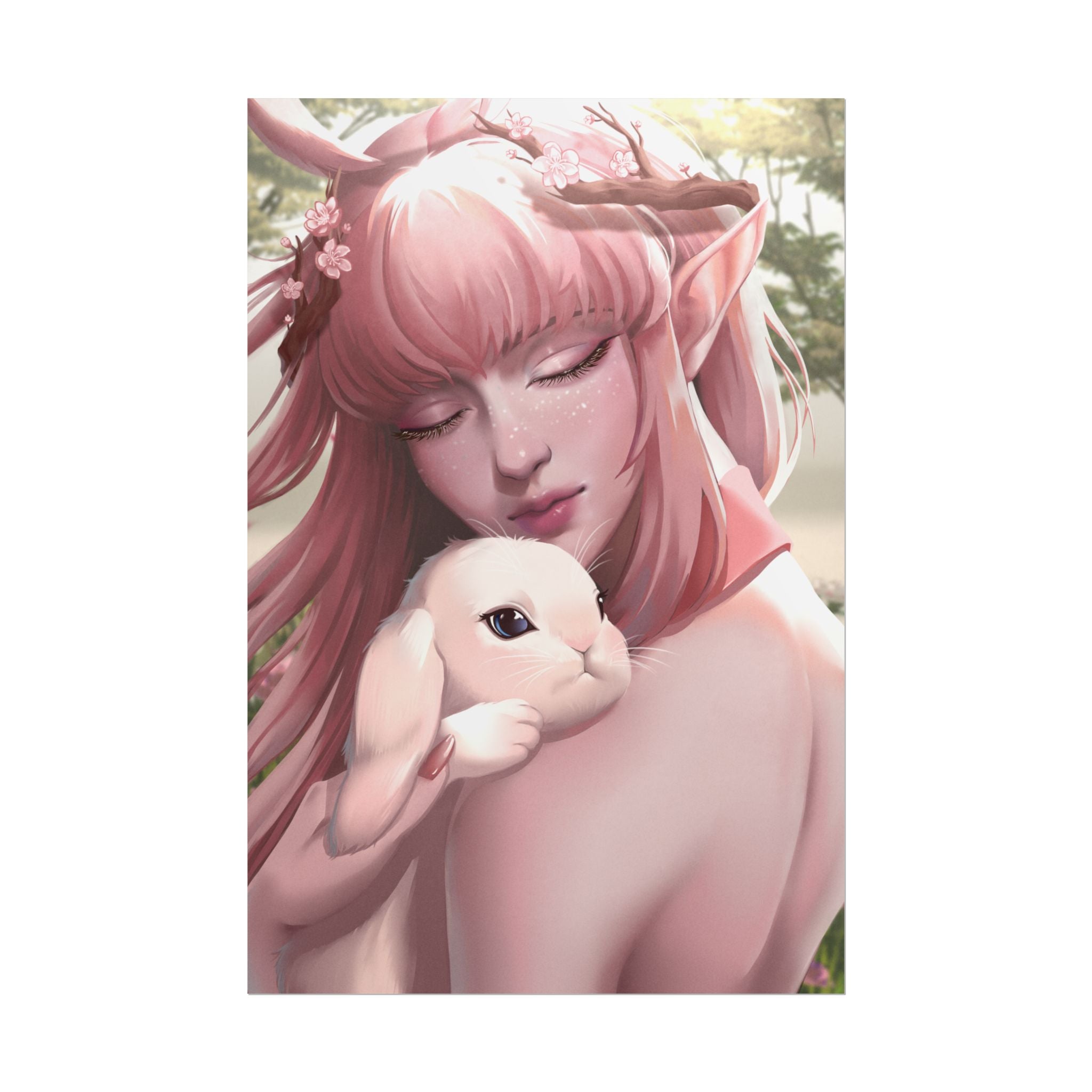 PrimRosalie "Gentle Embrace" Poster